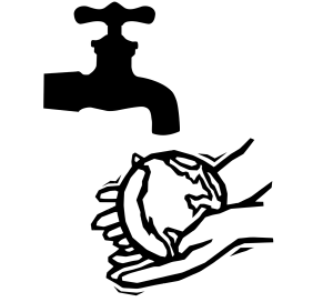 faucet hands