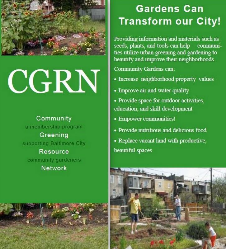 Baltimore S Community Greening Resource Network Supports Urban